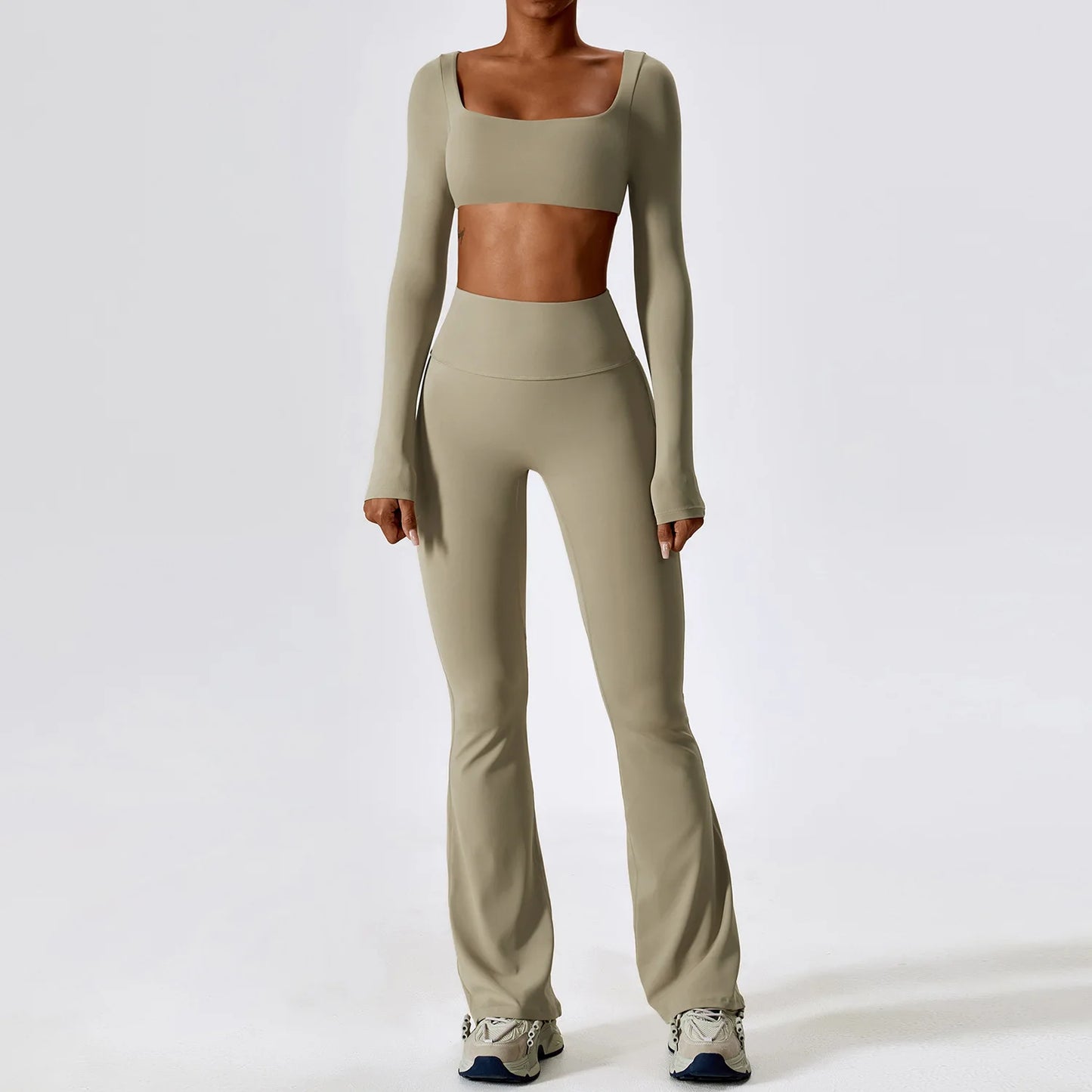 workout set yoga pilates fitness womens clothing