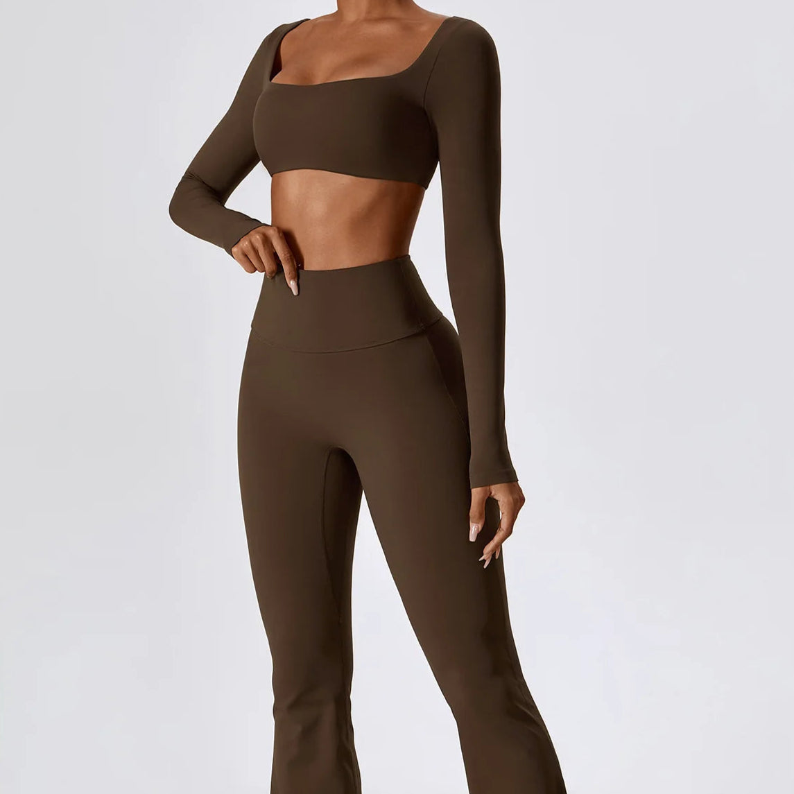 workout set yoga pilates fitness womens clothing