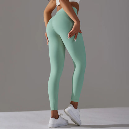 LuxeLift™ High-Waisted Seamless Leggings Blue Grey