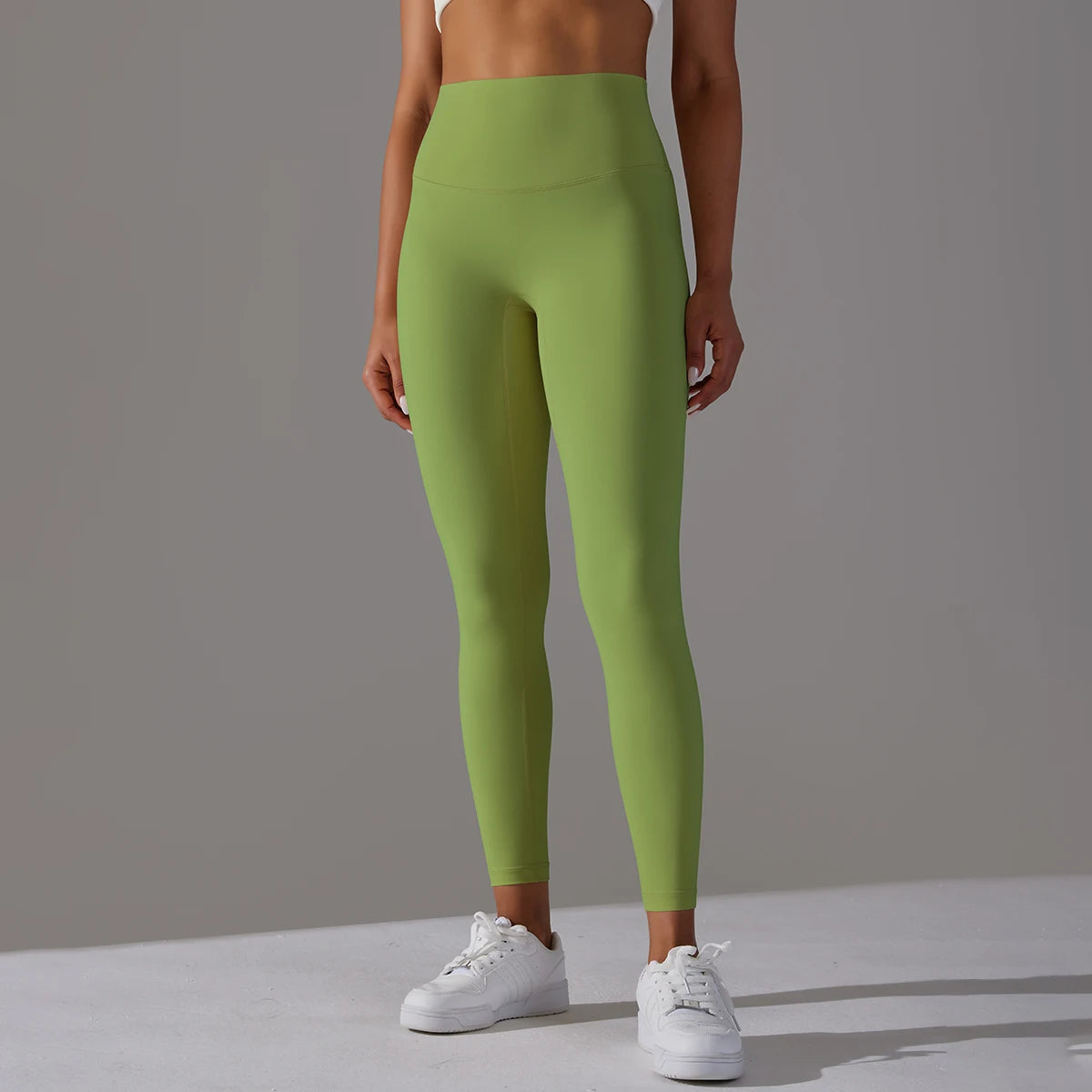 LuxeLift™ High-Waisted Seamless Leggings Blue Grey