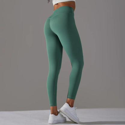 LuxeLift™ High-Waisted Seamless Leggings Blue Grey