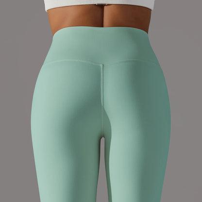 LuxeLift™ High-Waisted Seamless Leggings Blue Grey