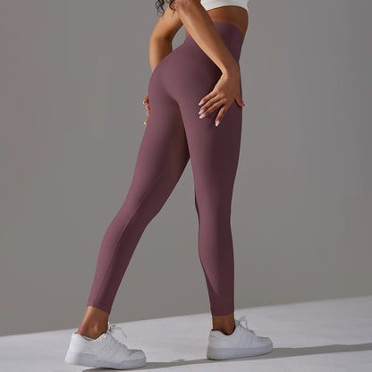 LuxeLift™ High-Waisted Seamless Leggings Blue Grey