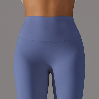 LuxeLift™ High-Waisted Seamless Leggings Blue Grey