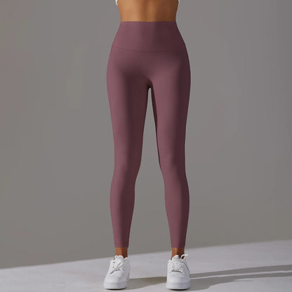 LuxeLift™ High-Waisted Seamless Leggings Blue Grey
