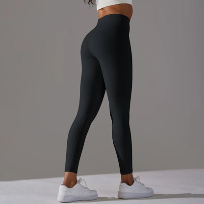 LuxeLift™ High-Waisted Seamless Leggings Blue Grey