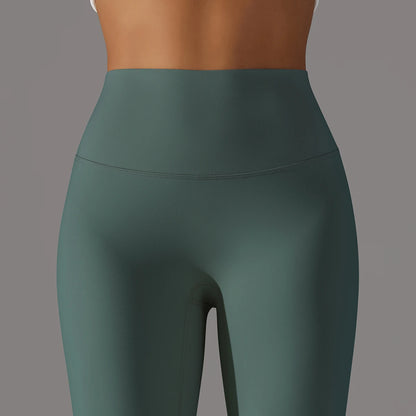 LuxeLift™ High-Waisted Seamless Leggings Blue Grey