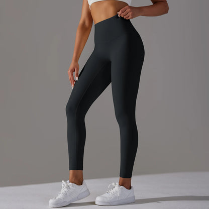 LuxeLift™ High-Waisted Seamless Leggings Blue Grey