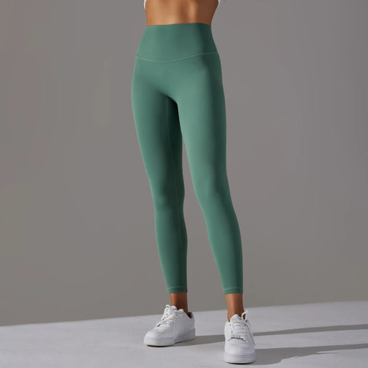 LuxeLift™ High-Waisted Seamless Leggings Blue Grey
