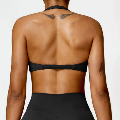 LuxeLift™ Halter Sports Bra