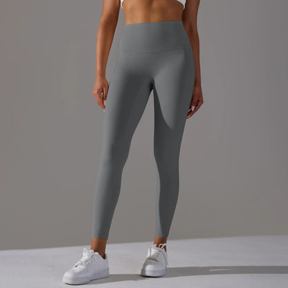 LuxeLift™ High-Waisted Seamless Leggings Blue Grey