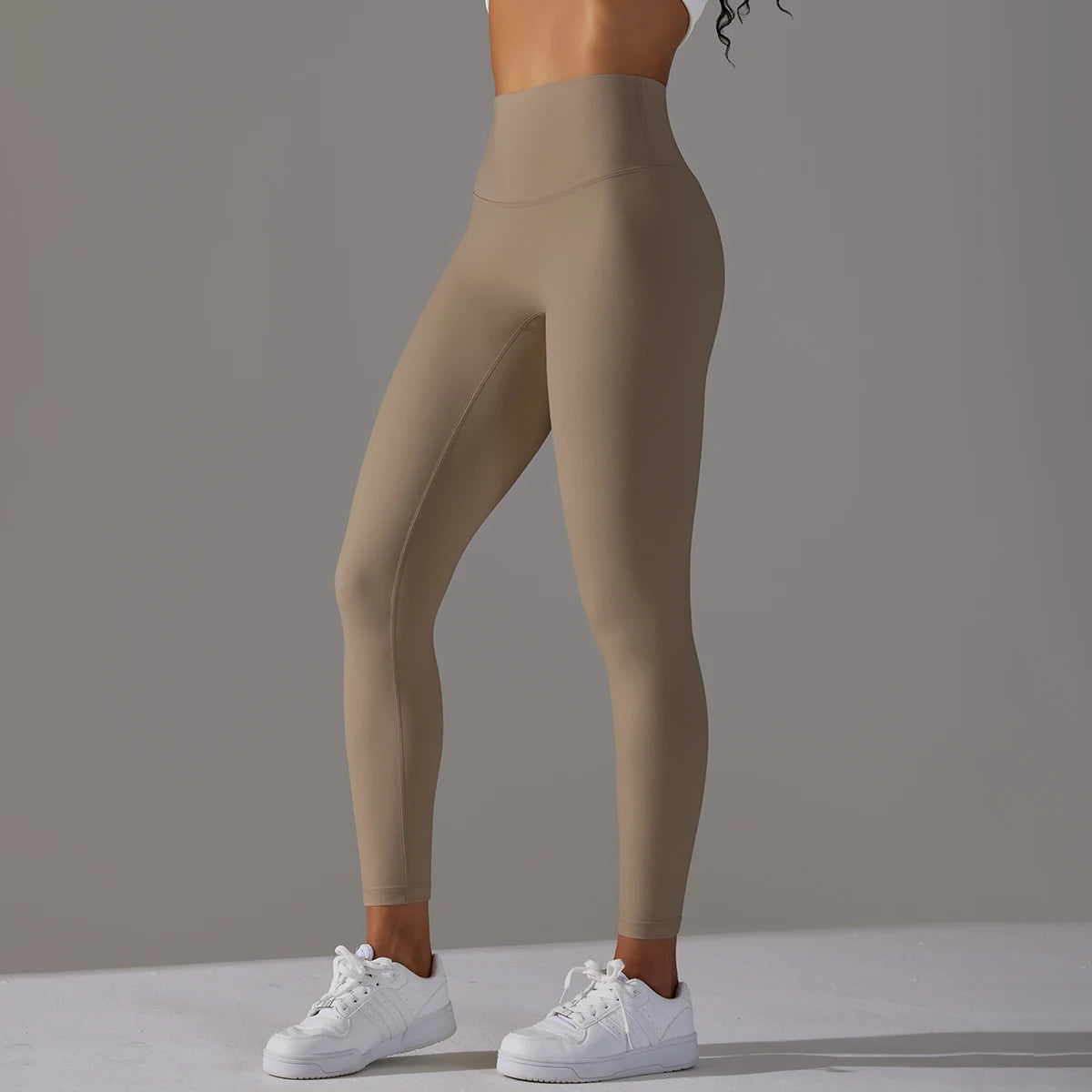 LuxeLift™ High-Waisted Seamless Leggings Blue Grey