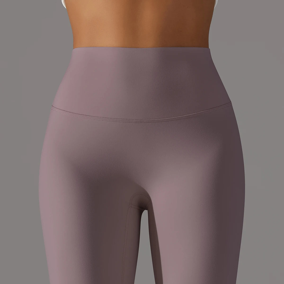 LuxeLift™ High-Waisted Seamless Leggings Blue Grey