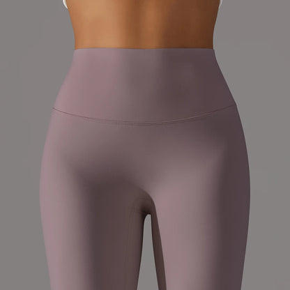 LuxeLift™ High-Waisted Seamless Leggings Blue Grey