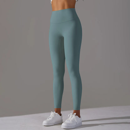 LuxeLift™ High-Waisted Seamless Leggings Blue Grey
