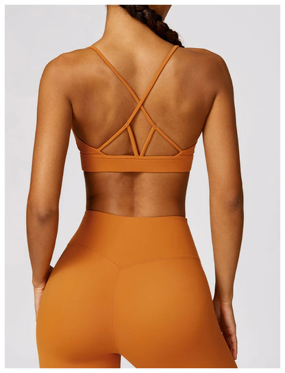 LuxeLift™ Cross Back Sports Bra