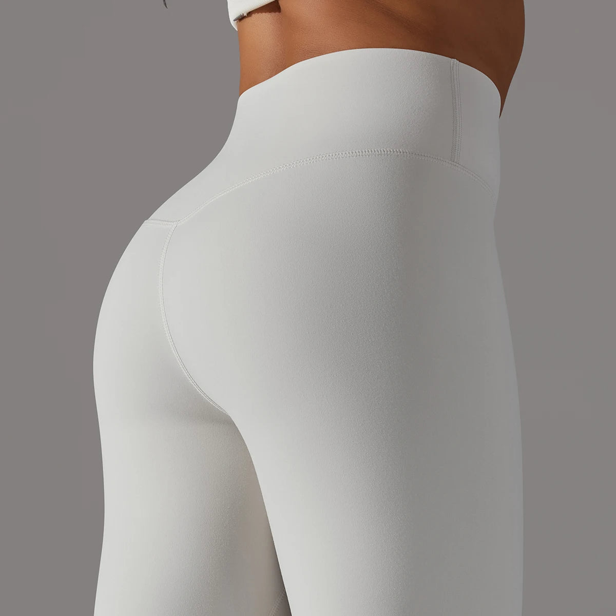 LuxeLift™ High-Waisted Seamless Leggings Blue Grey