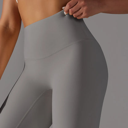 LuxeLift™ High-Waisted Seamless Leggings Blue Grey