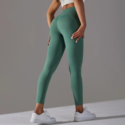 LuxeLift™ High-Waisted Seamless Leggings Blue Grey