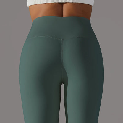 LuxeLift™ High-Waisted Seamless Leggings Blue Grey