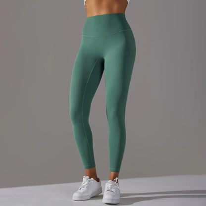 LuxeLift™ High-Waisted Seamless Leggings Blue Grey