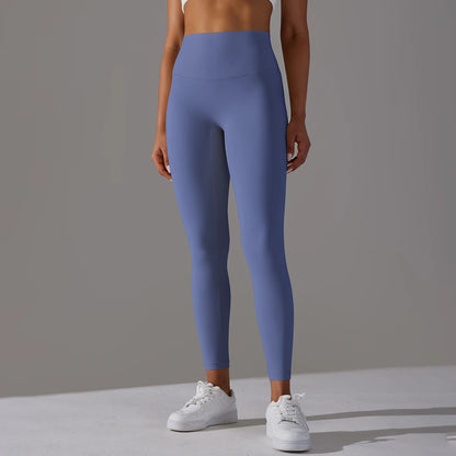 LuxeLift™ High-Waisted Seamless Leggings Blue Grey