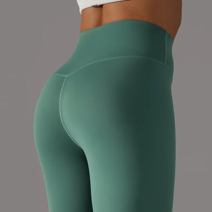 LuxeLift™ High-Waisted Seamless Leggings Blue Grey