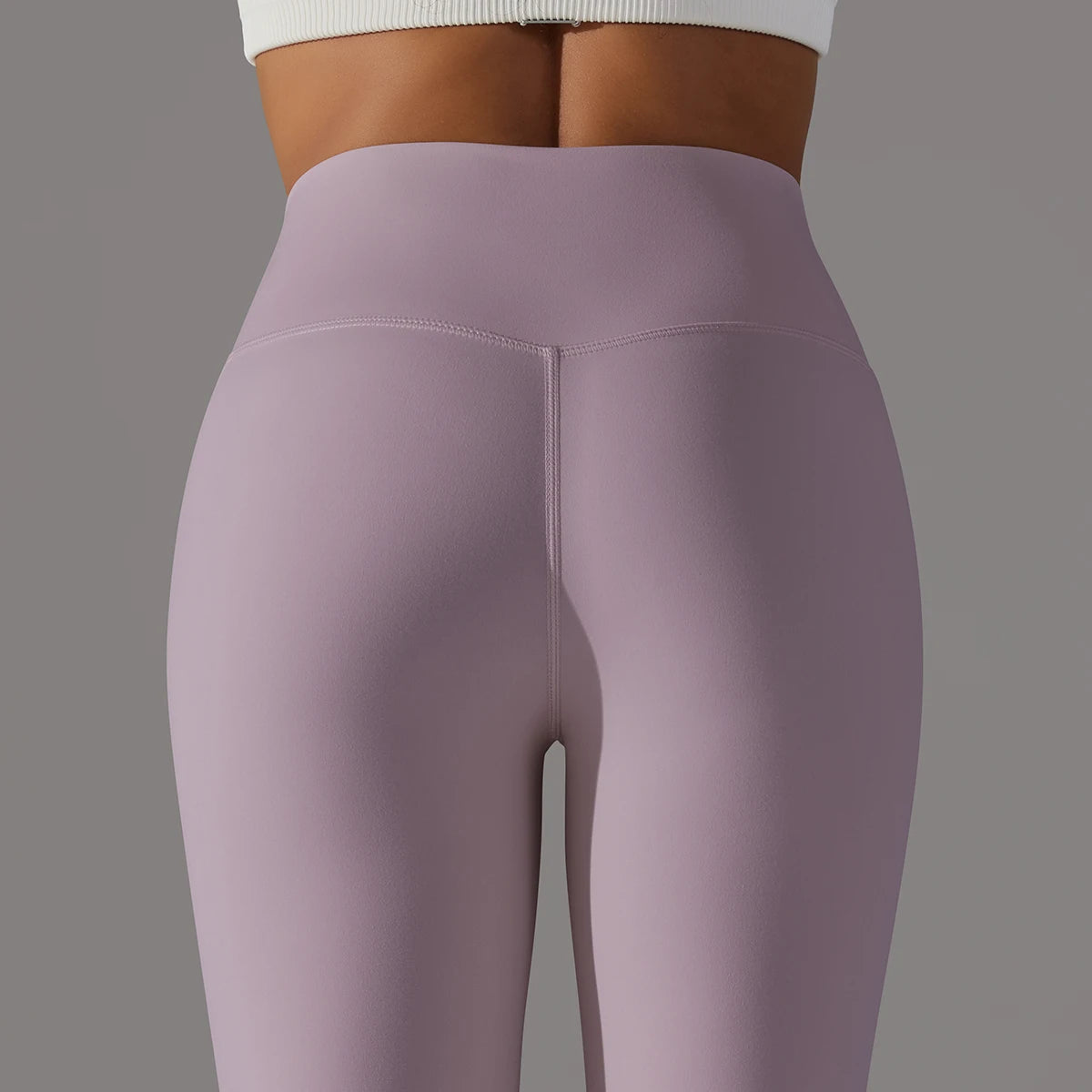 LuxeLift™ High-Waisted Seamless Leggings Blue Grey