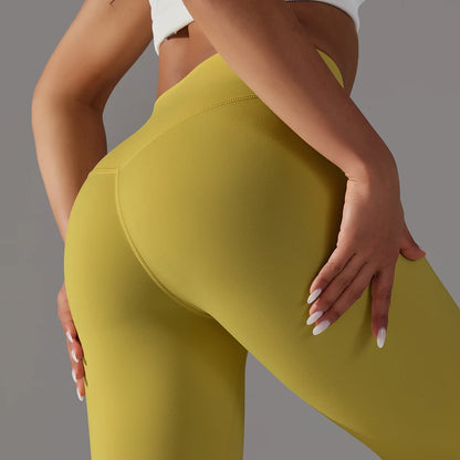LuxeLift™ High-Waisted Seamless Leggings Blue Grey
