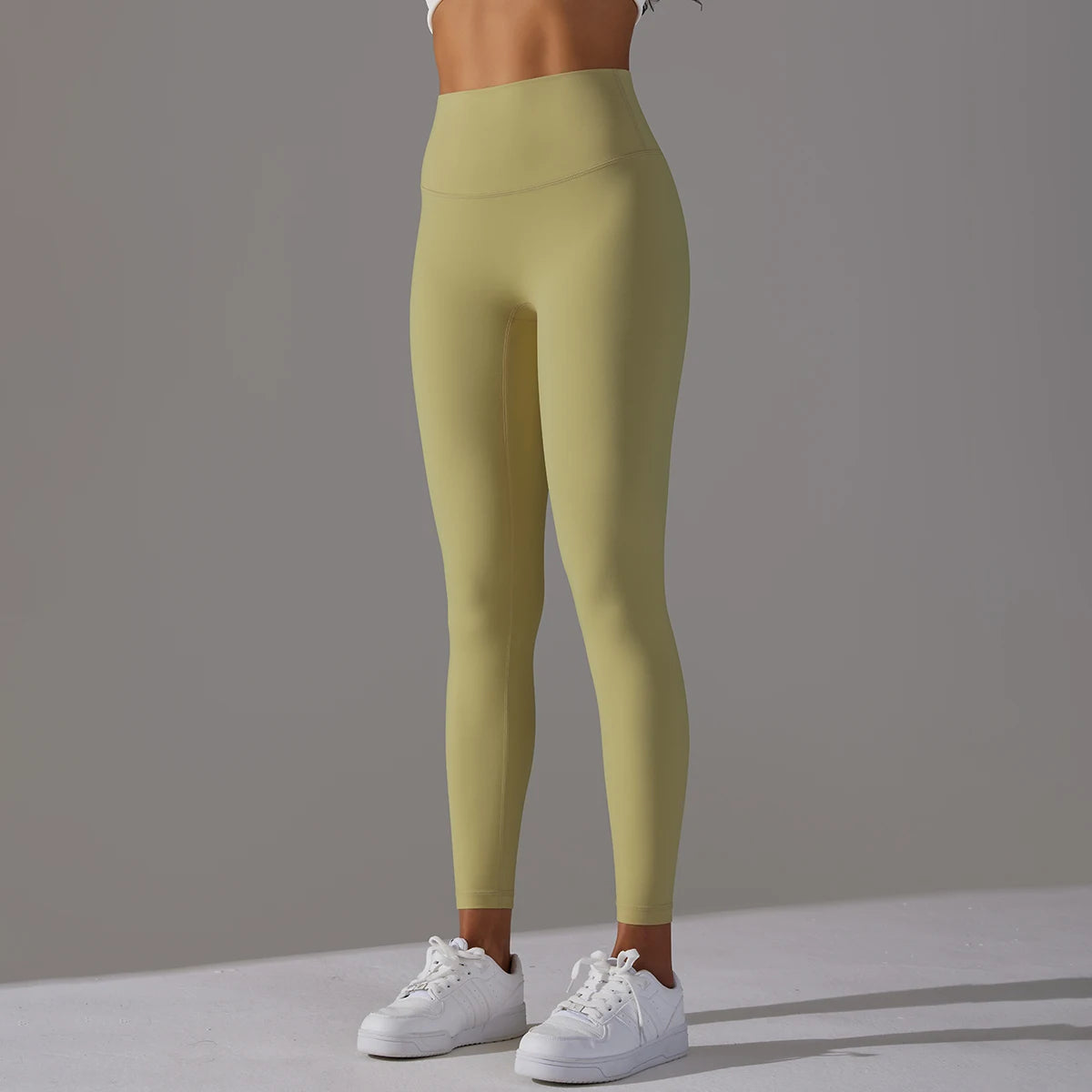 LuxeLift™ High-Waisted Seamless Leggings Blue Grey