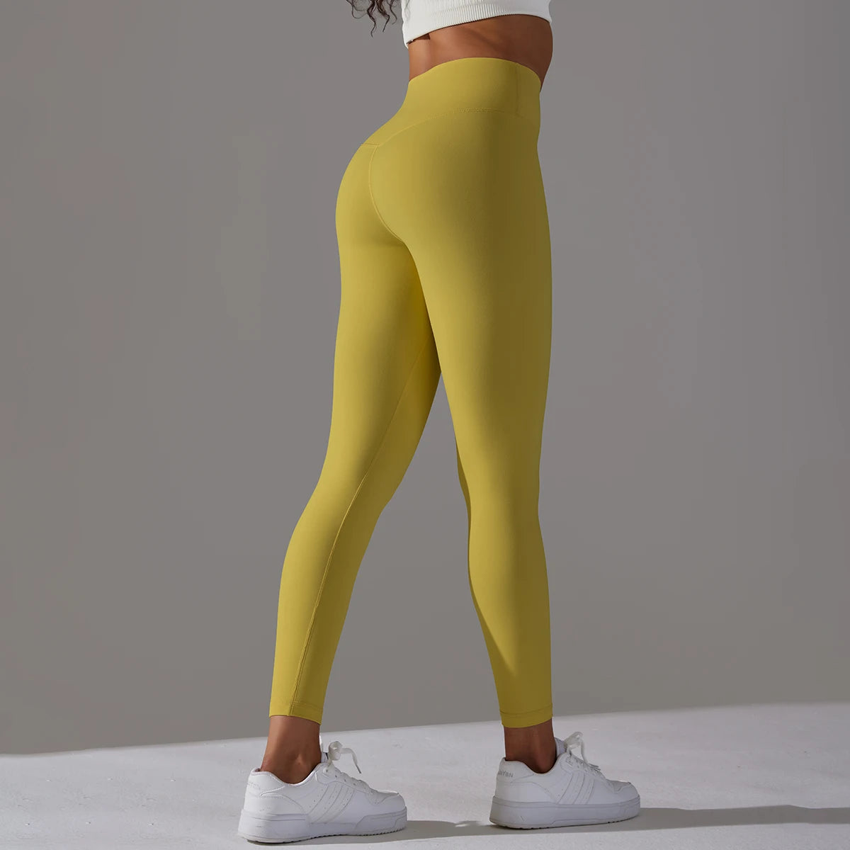 LuxeLift™ High-Waisted Seamless Leggings Blue Grey
