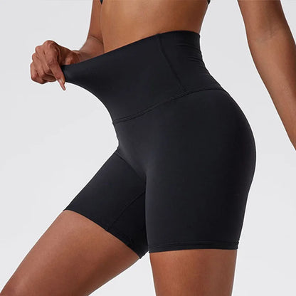 LuxeLift™ High-Waisted Seamless Shorts Soot