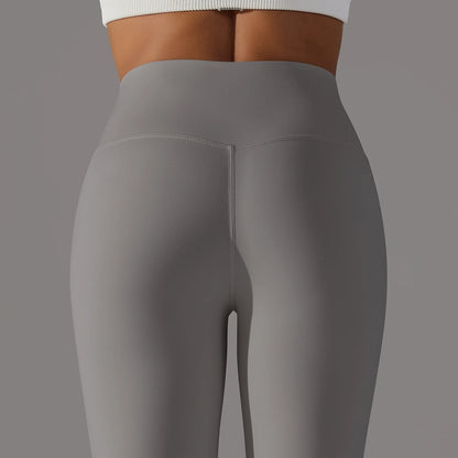 LuxeLift™ High-Waisted Seamless Leggings Blue Grey