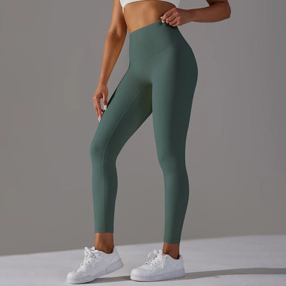 LuxeLift™ High-Waisted Seamless Leggings Blue Grey