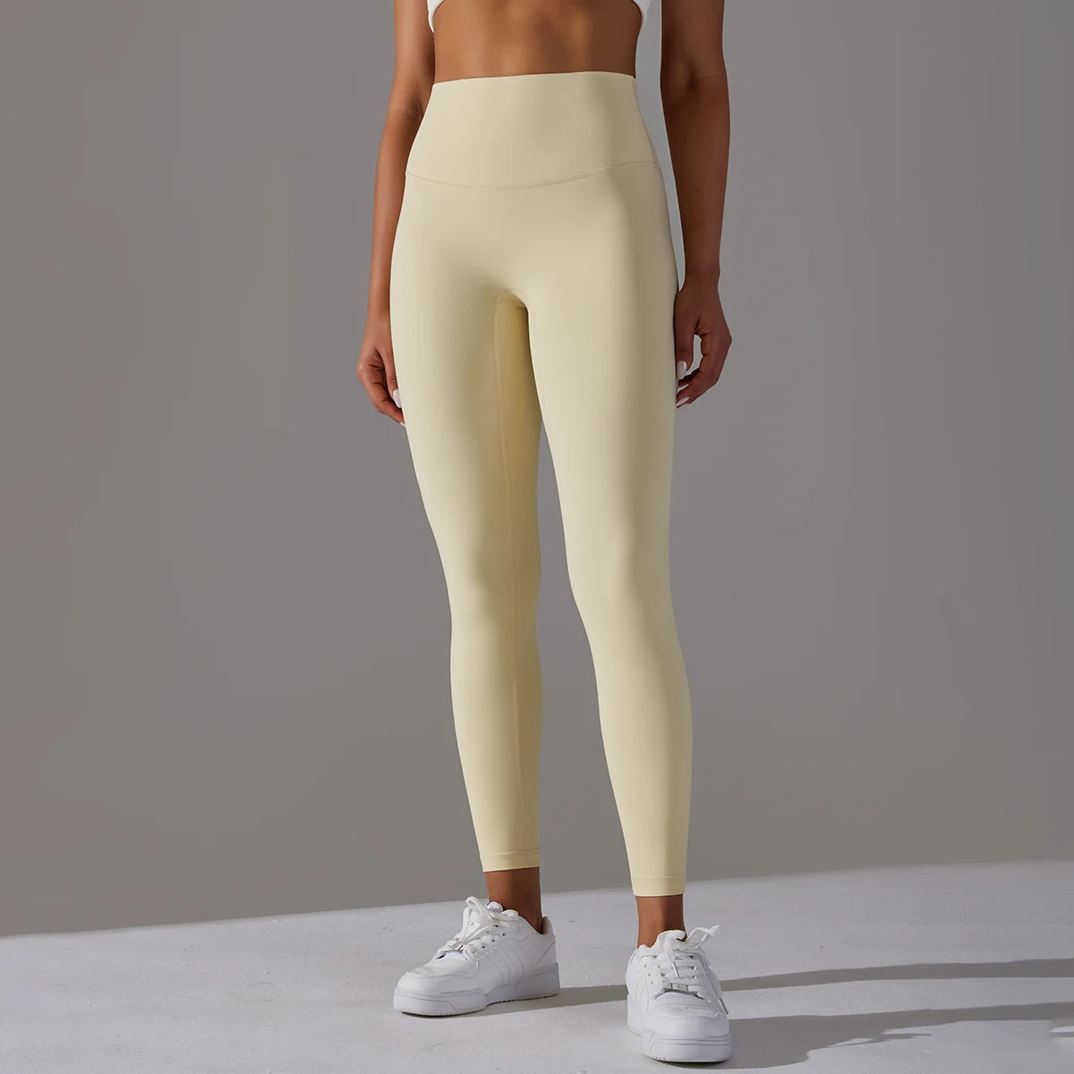 LuxeLift™ High-Waisted Seamless Leggings Blue Grey