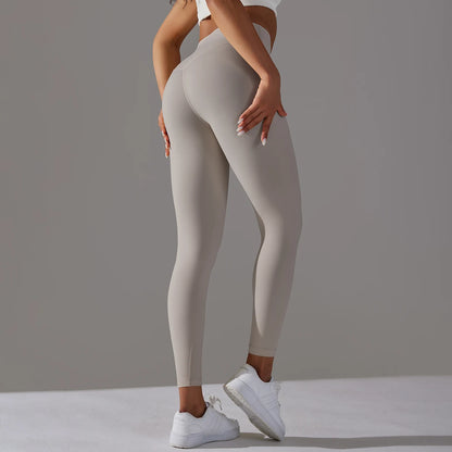 LuxeLift™ High-Waisted Seamless Leggings Blue Grey