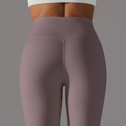 LuxeLift™ High-Waisted Seamless Leggings Blue Grey