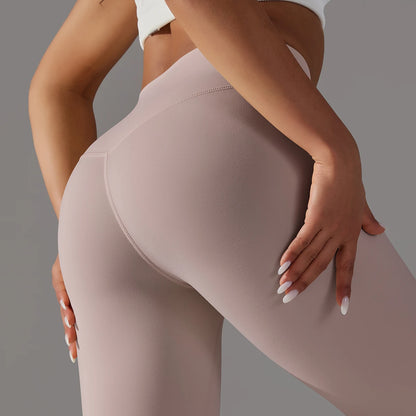 LuxeLift™ High-Waisted Seamless Leggings Blue Grey