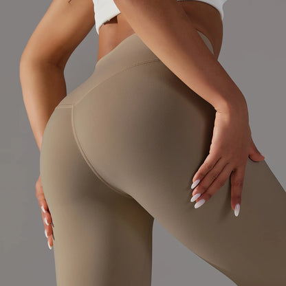 LuxeLift™ High-Waisted Seamless Leggings Blue Grey
