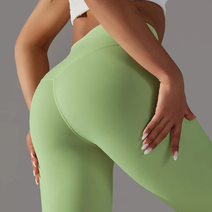 LuxeLift™ High-Waisted Seamless Leggings Blue Grey