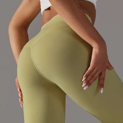 LuxeLift™ High-Waisted Seamless Leggings Blue Grey