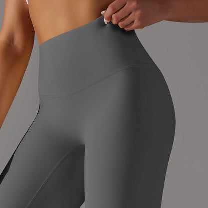 LuxeLift™ High-Waisted Seamless Leggings Blue Grey