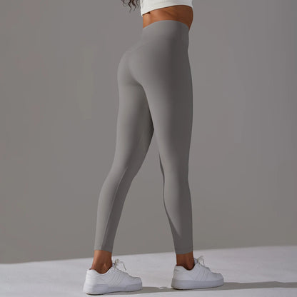 LuxeLift™ High-Waisted Seamless Leggings Blue Grey
