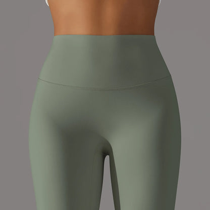 LuxeLift™ High-Waisted Seamless Leggings Blue Grey